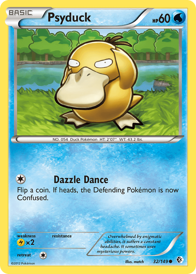 Psyduck BW7-32