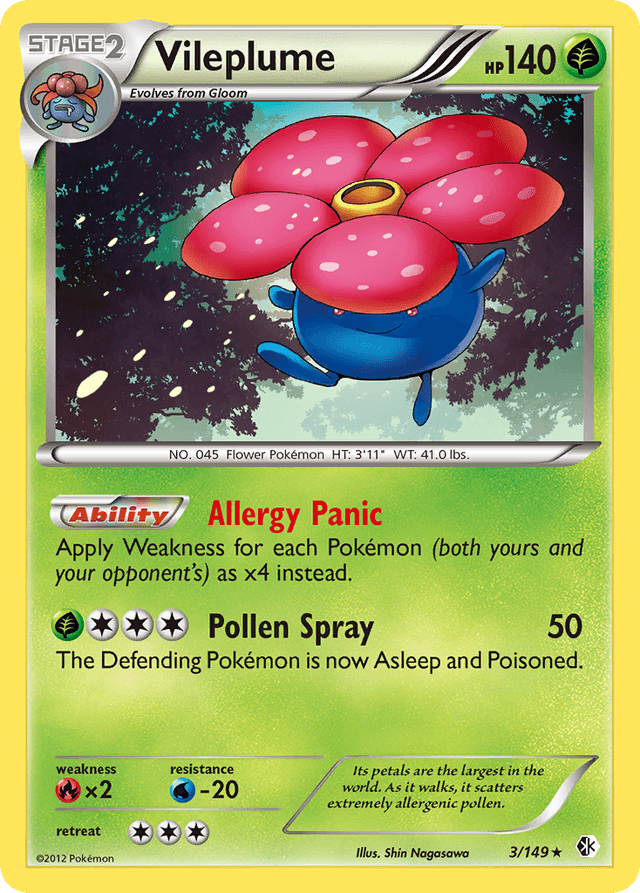 Vileplume BW7-3