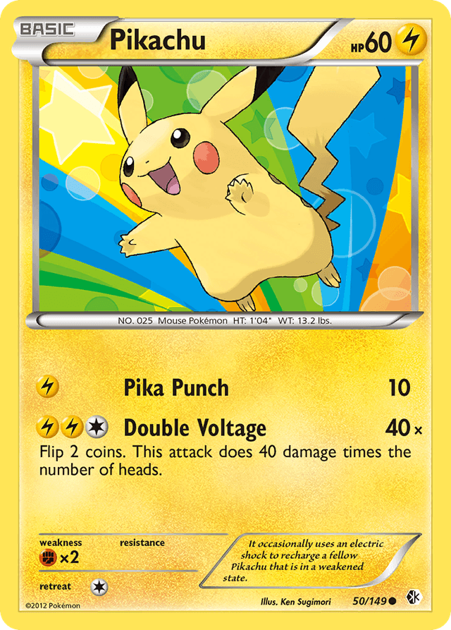Pikachu BW7-50