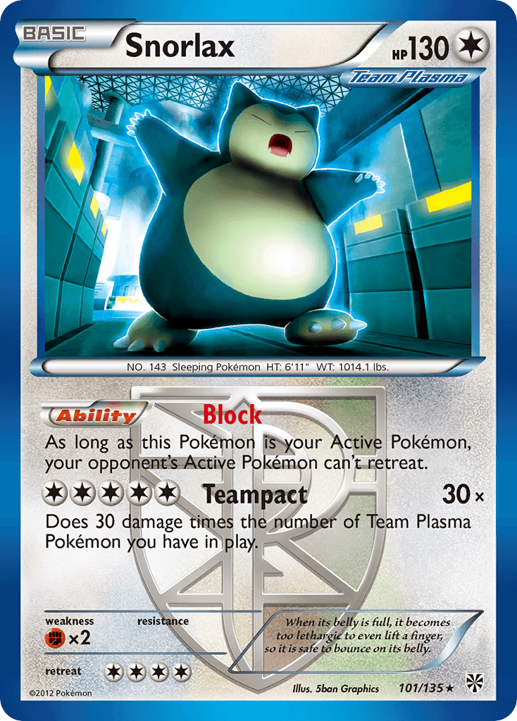 Snorlax BW8-101