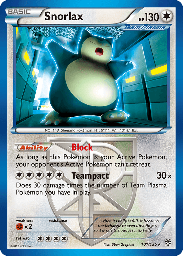 Snorlax BW8-101