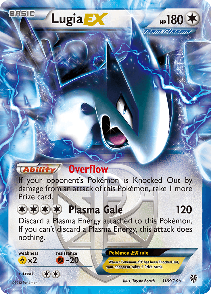 Lugia-EX BW8-108