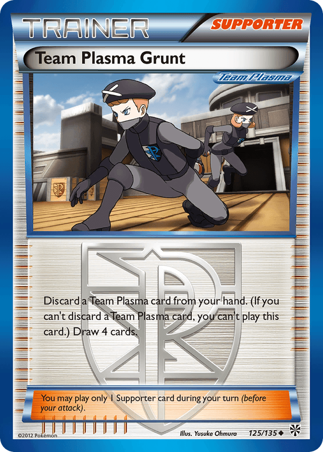 Team Plasma Grunt BW8-125