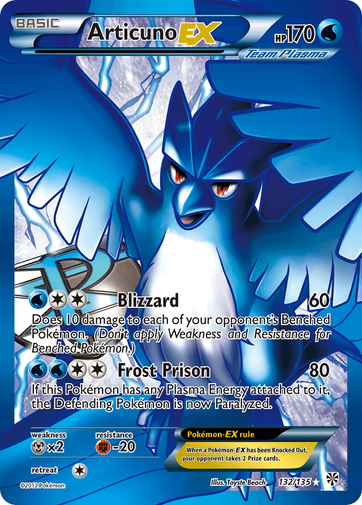 Articuno-EX BW8-132
