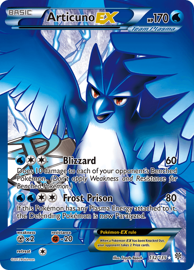 Articuno-EX BW8-132