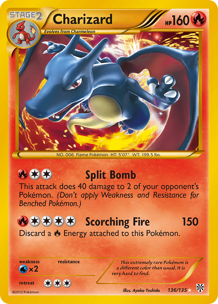 Charizard BW8-136