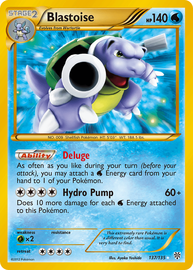 Blastoise BW8-137