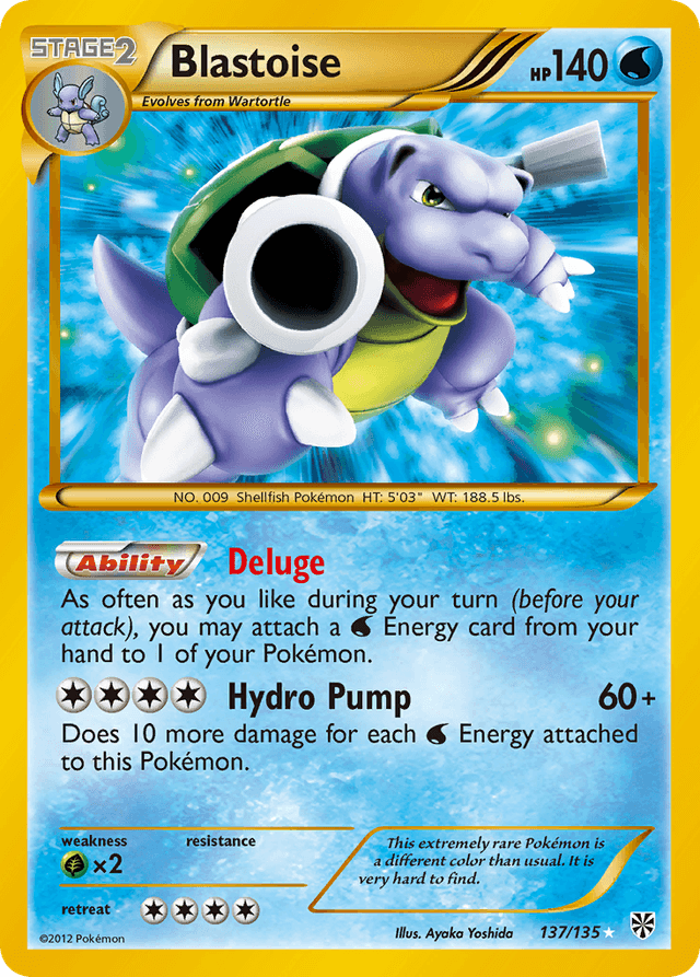 Blastoise BW8-137