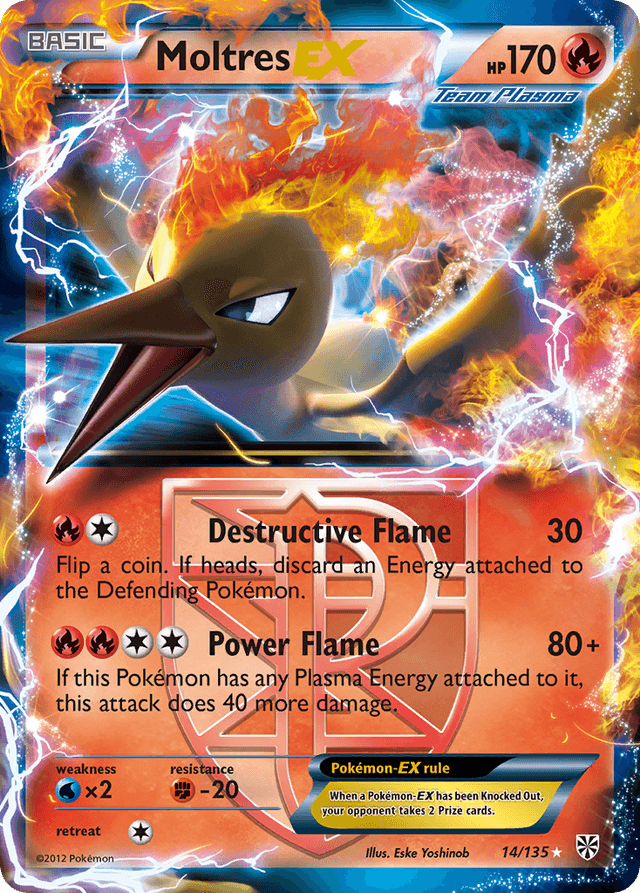 Moltres-EX BW8-14