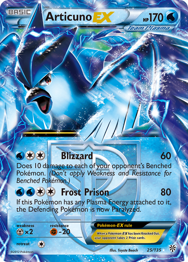 Articuno-EX BW8-25