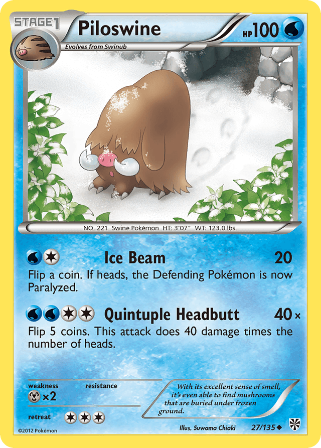 Piloswine BW8-27