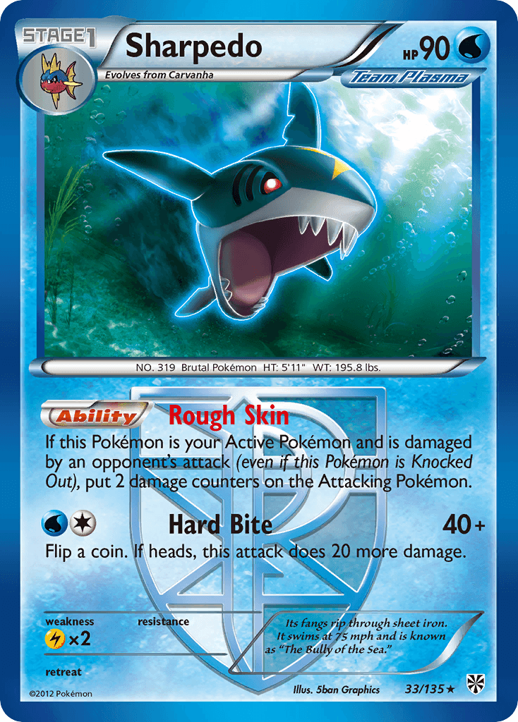 Sharpedo BW8-33