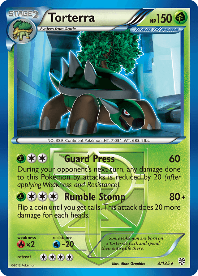 Torterra BW8-3