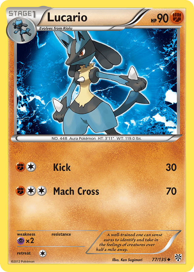Lucario BW8-77