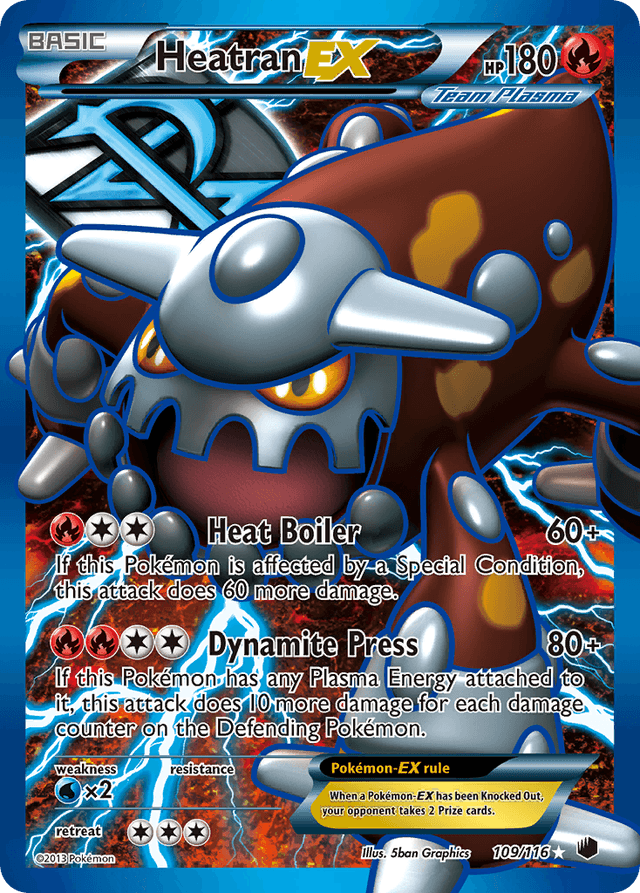 Heatran-EX BW9-109