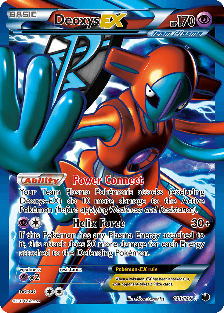 Deoxys-EX BW9-111