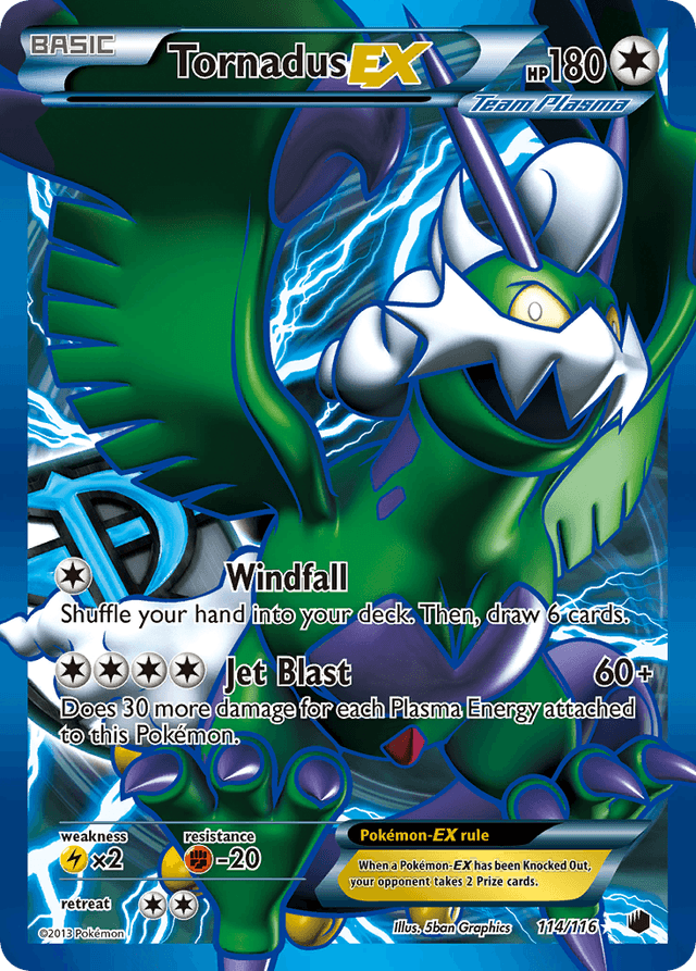 Tornadus-EX BW9-114