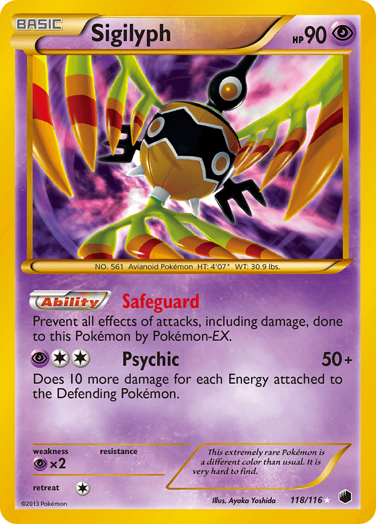 Sigilyph BW9-118