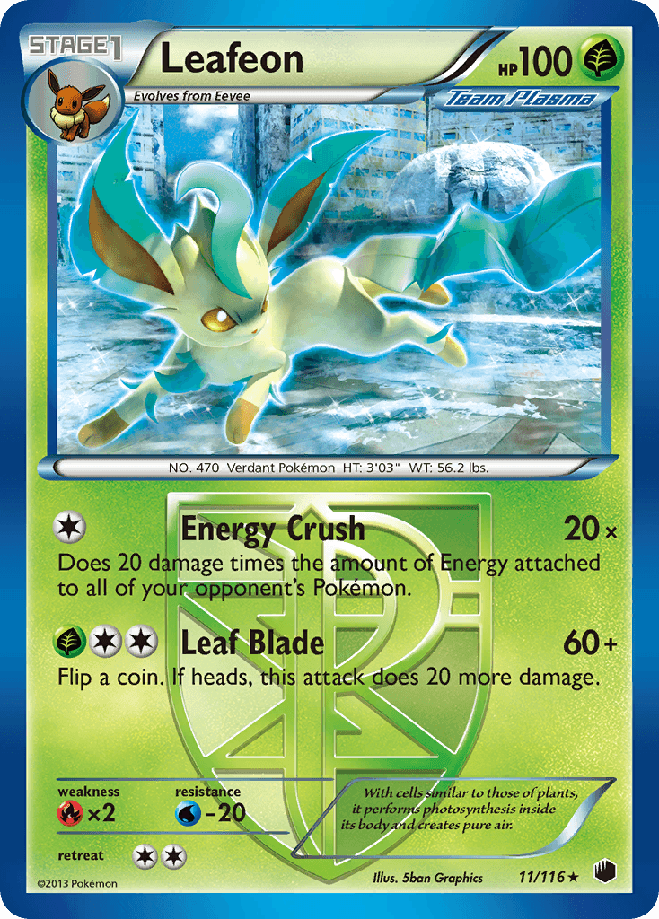 Leafeon BW9-11