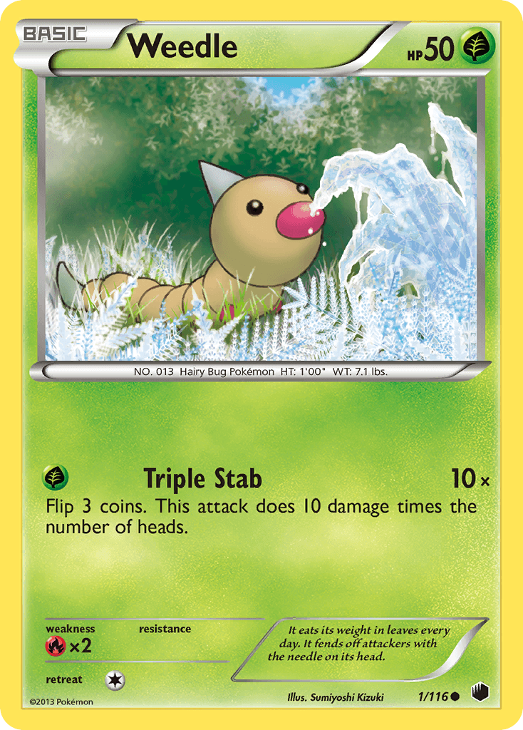Weedle BW9-1