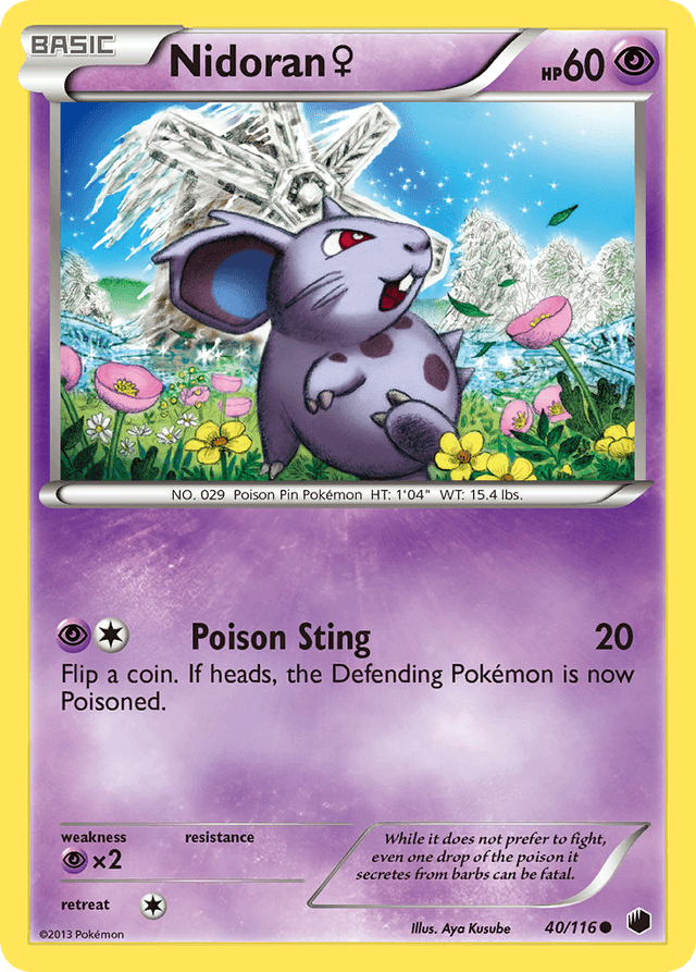 Nidoran ♀ BW9-40