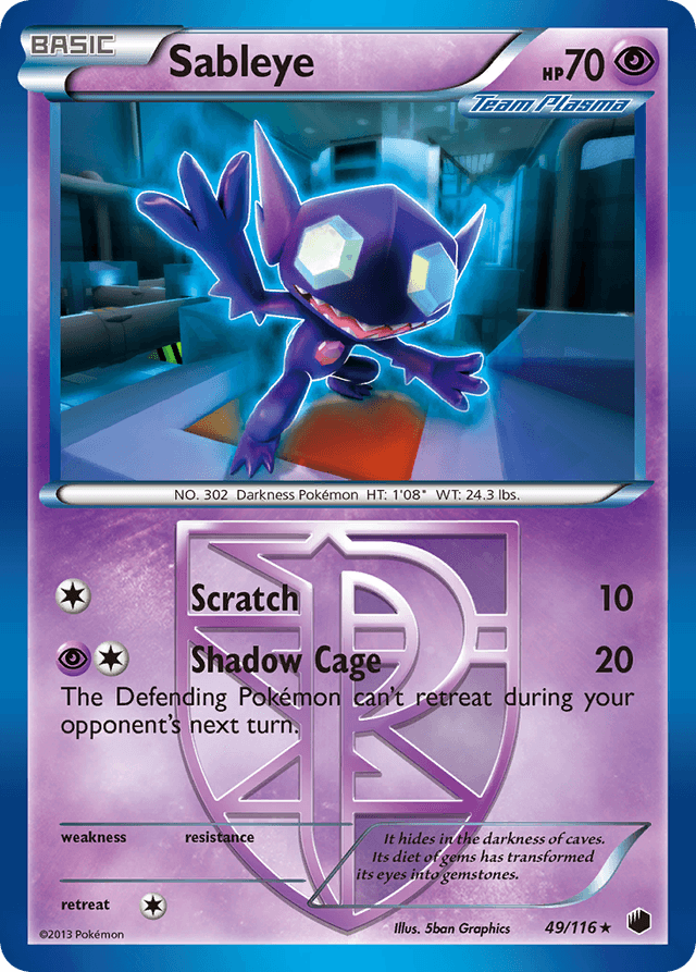 Sableye BW9-49