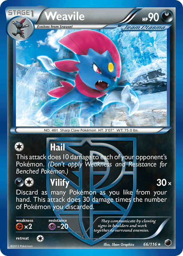 Weavile BW9-66