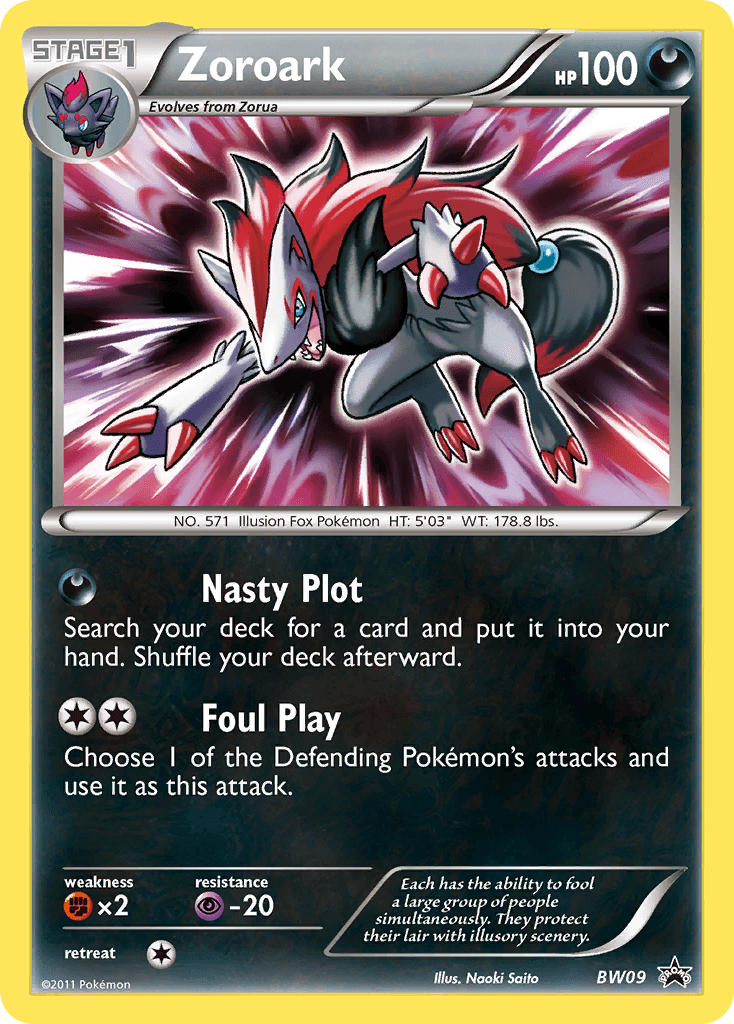 Zoroark BWP-BW09