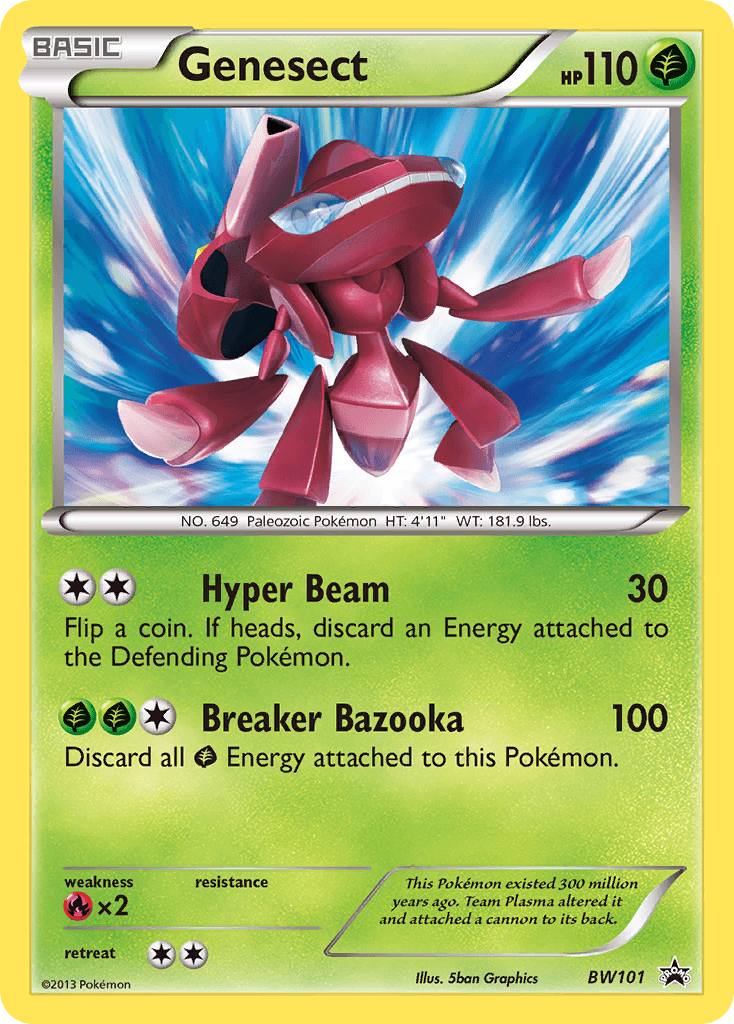 Genesect BWP-BW101