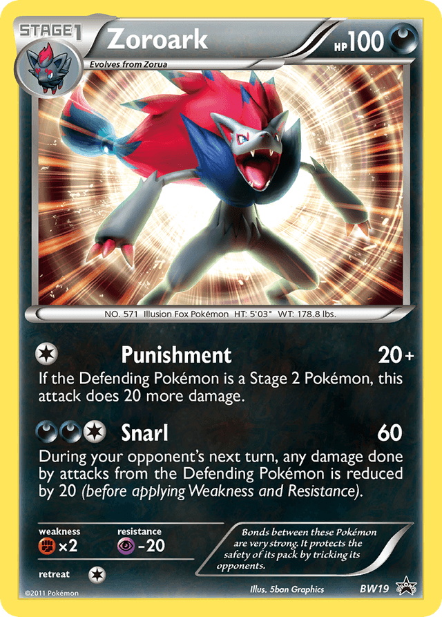 Zoroark BWP-BW19