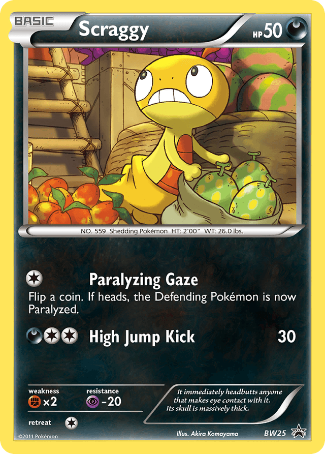 Scraggy BWP-BW25