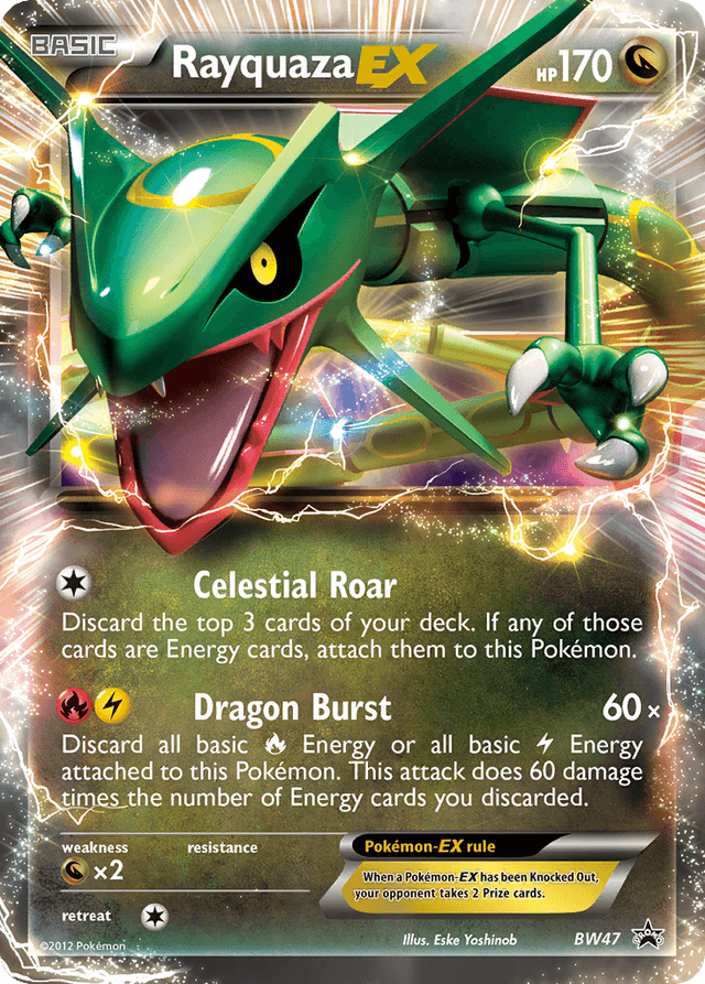 Rayquaza-EX BWP-BW47