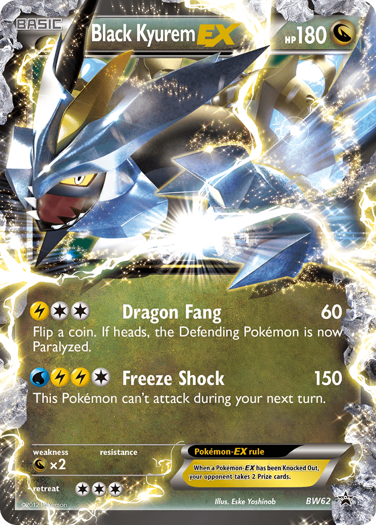 Black Kyurem-EX BWP-BW62