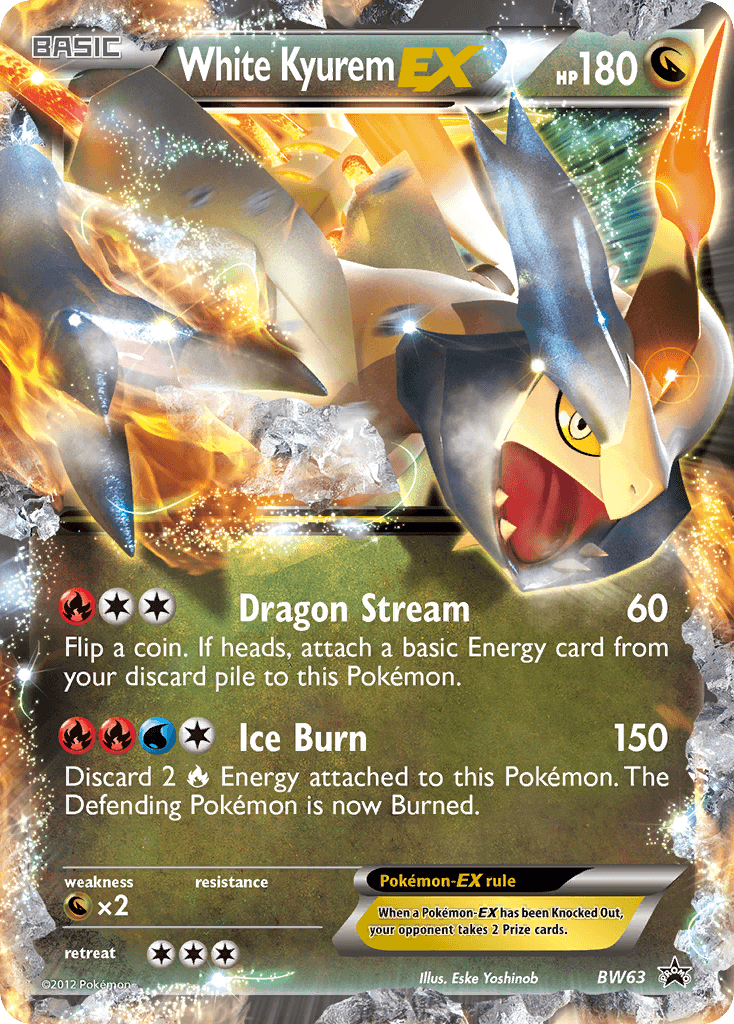 White Kyurem-EX BWP-BW63
