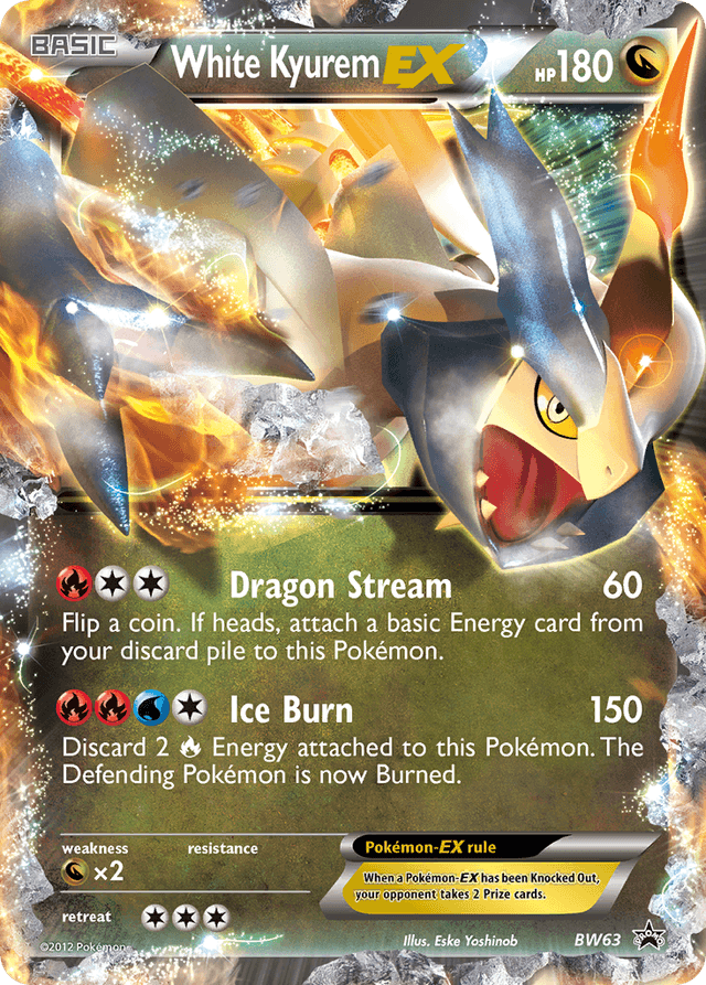 White Kyurem-EX BWP-BW63