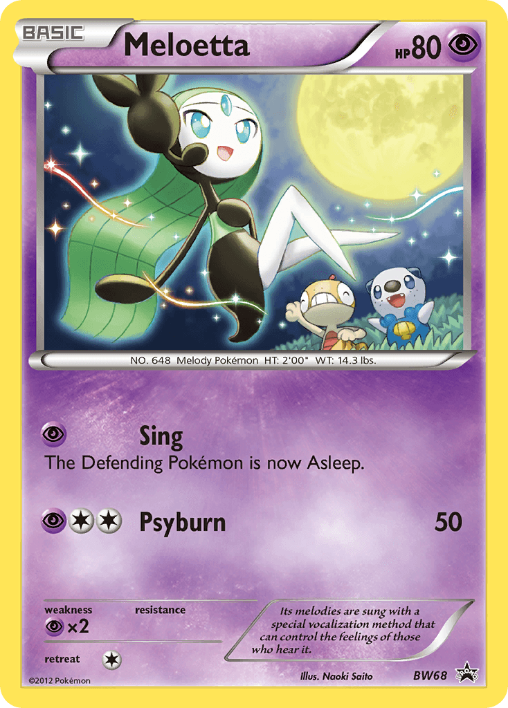 Meloetta BWP-BW68