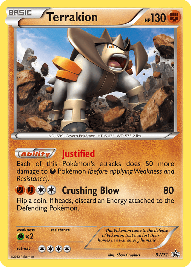 Terrakion BWP-BW71