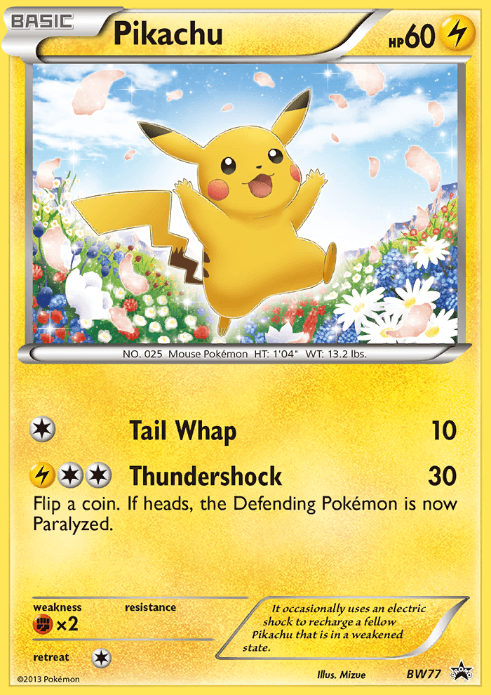 Pikachu BWP-BW77