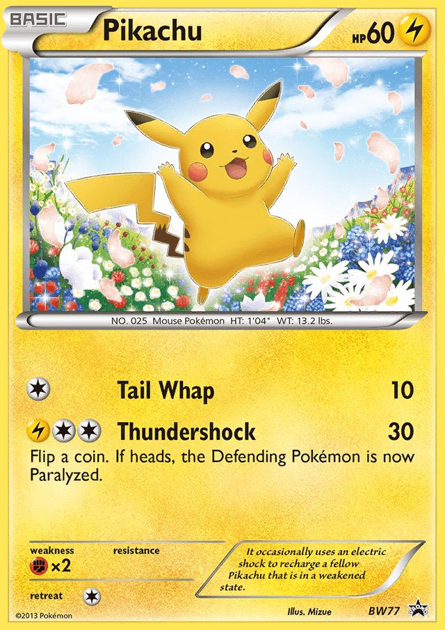 Pikachu BWP-BW77