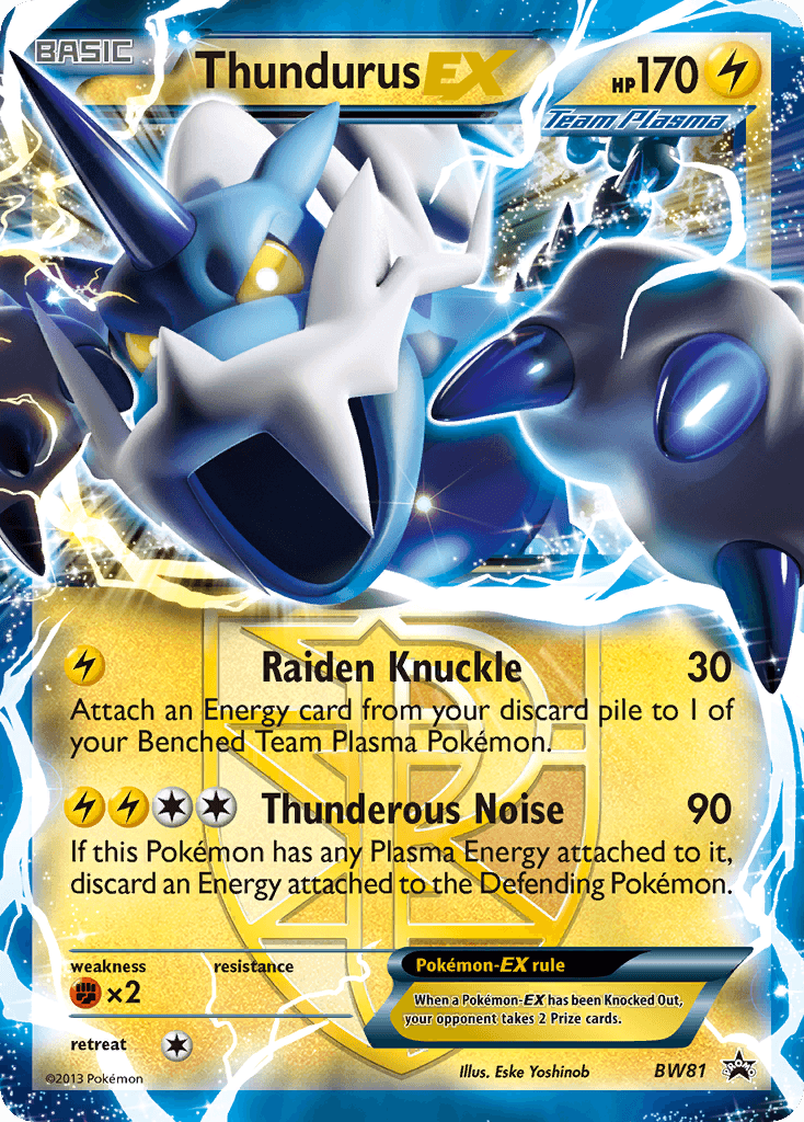 Thundurus-EX BWP-BW81