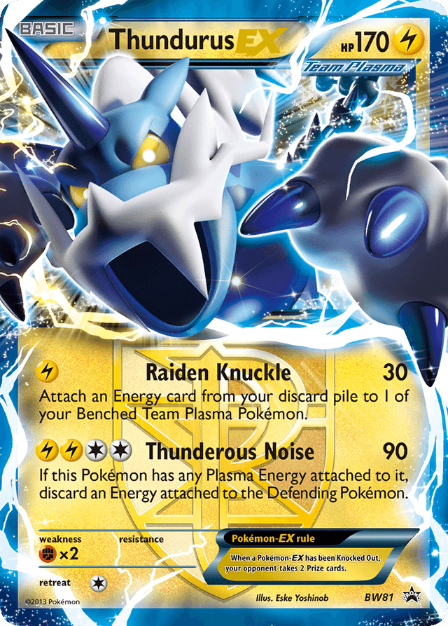Thundurus-EX BWP-BW81