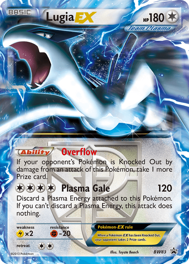 Lugia-EX BWP-BW83