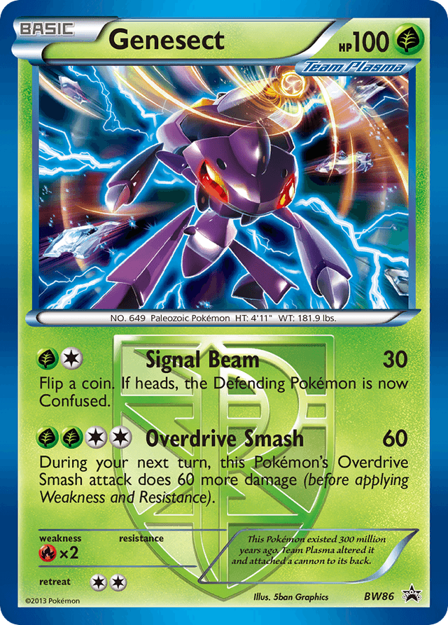 Genesect BWP-BW86