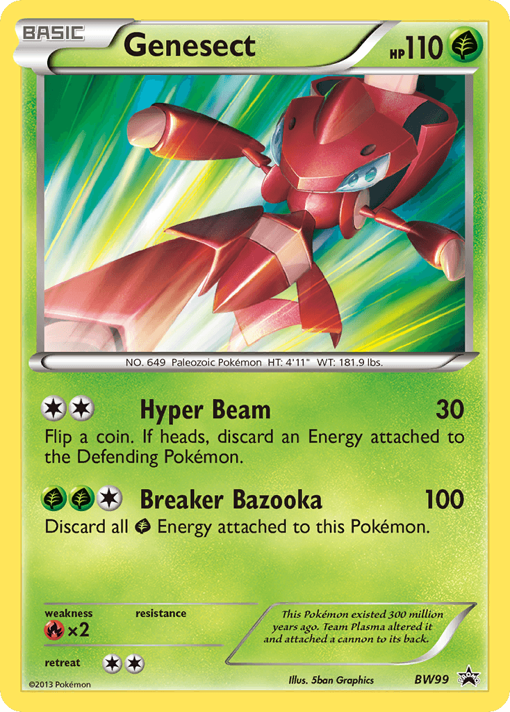 Genesect BWP-BW99