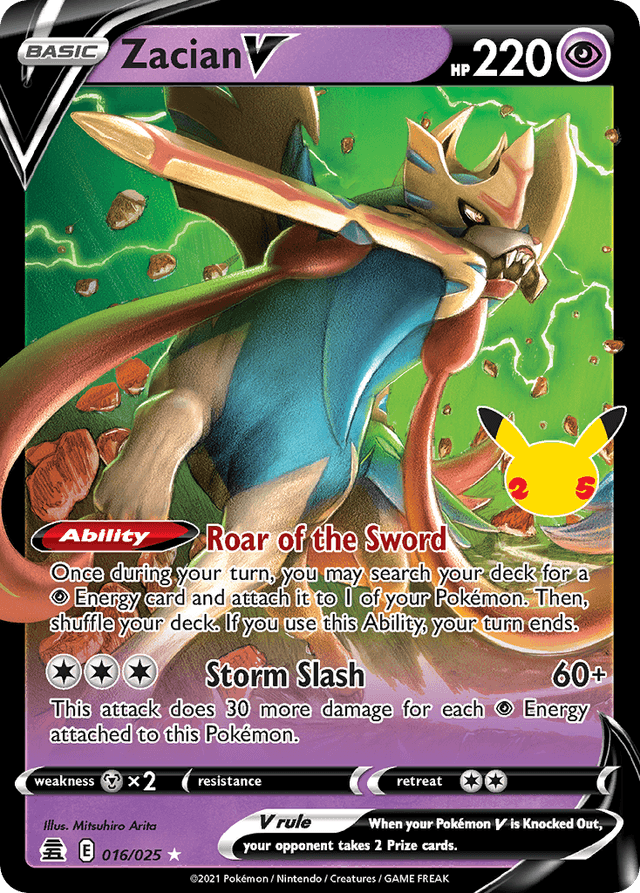 Zacian V CEL25-16