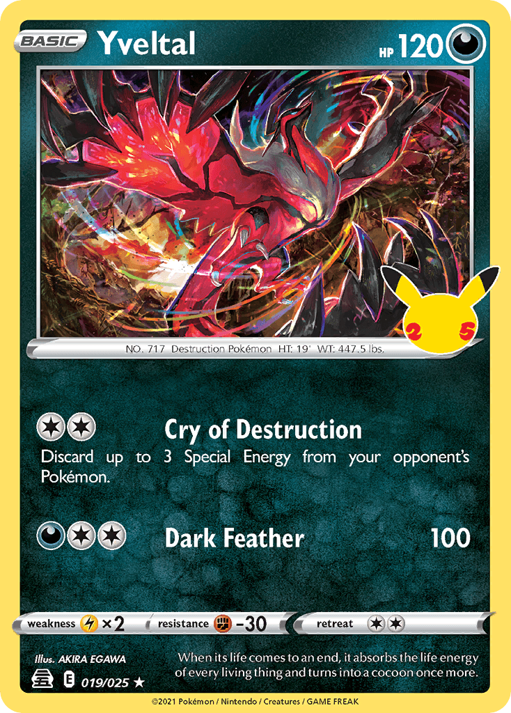 Yveltal CEL25-19