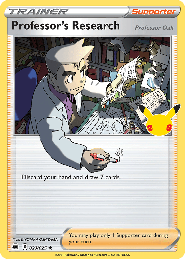 Professor's Research (Professor Oak) CEL25-23