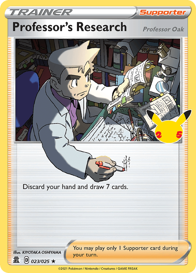 Professor's Research (Professor Oak) CEL25-23