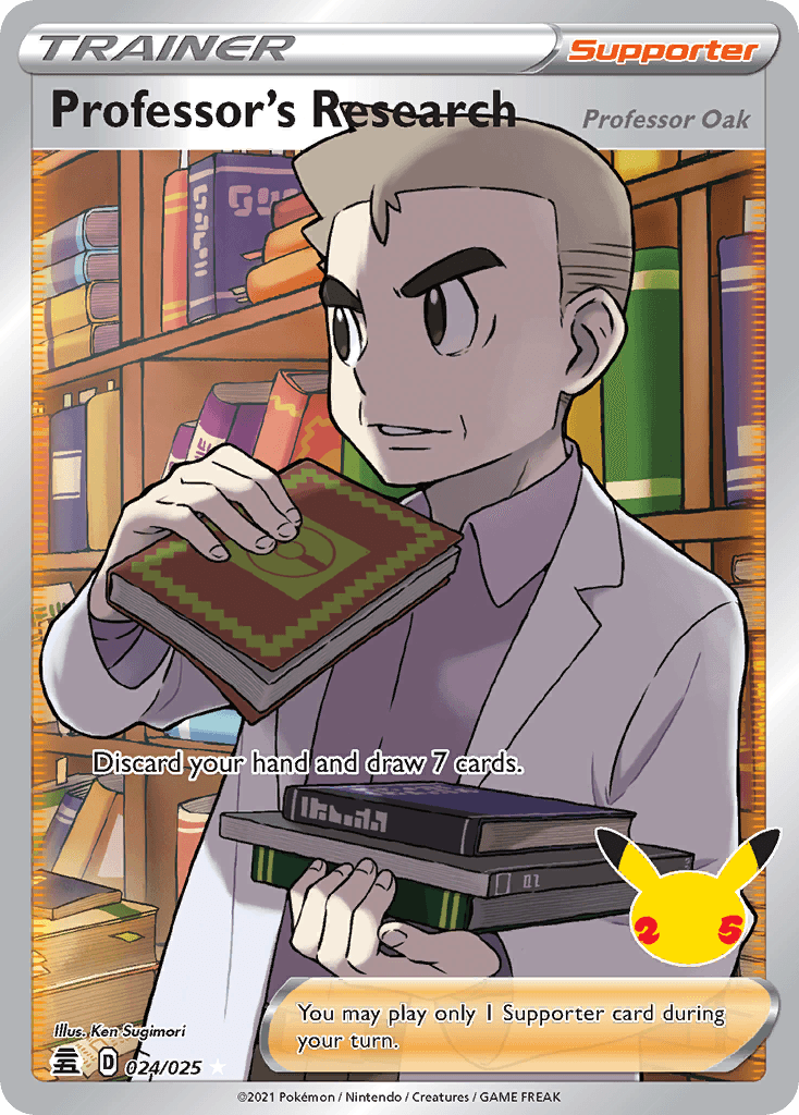 Professor's Research (Professor Oak) CEL25-24