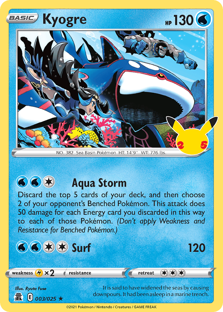 Kyogre CEL25-3